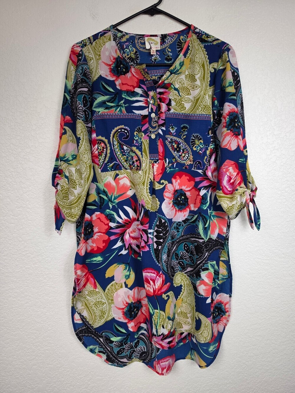 Anthropologie Fig and Flower Floral Dress Small